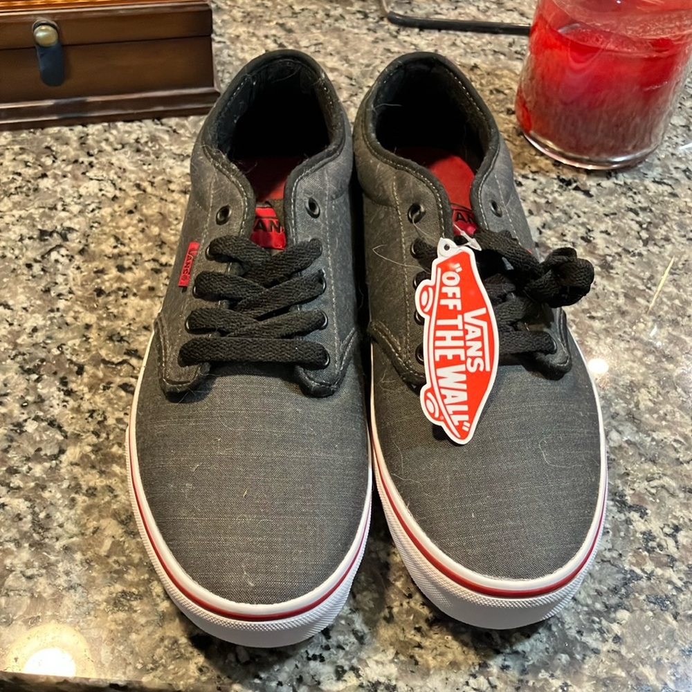 Vans Black Canvas Sneakers